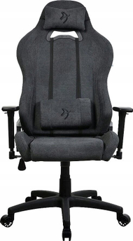 Karrige gaming Arozzi Torretta Soft Fabric, ergonomike, gri e errët