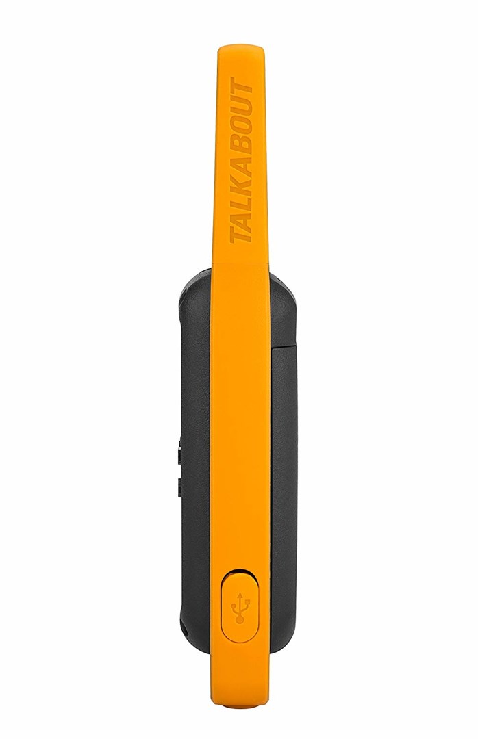 Walkie talkie Motorola TLKR T82 Extreme, rezistent ndaj ujit IPx4, rreze deri disa km, i verdhë