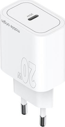 Karikues muri Mobile Origin MO11, 20W PD, 1x USB C, i bardhë