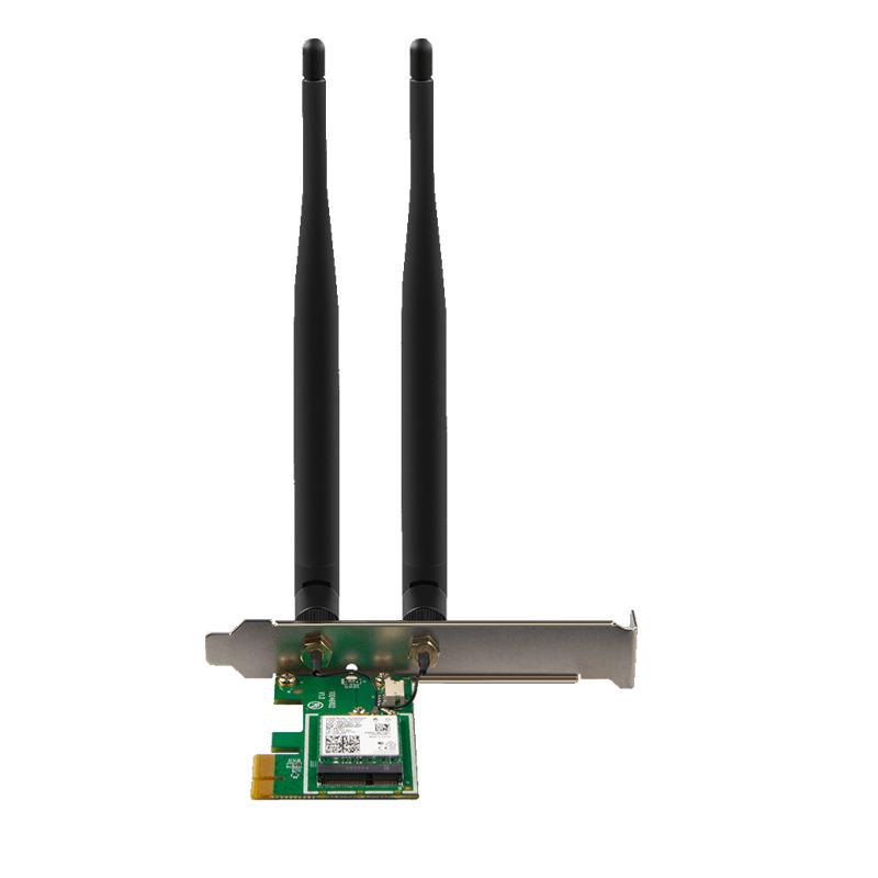 Kartelë rrjeti Tenda E30, Wi Fi 6 AX3000, Bluetooth 5.0, e zezë