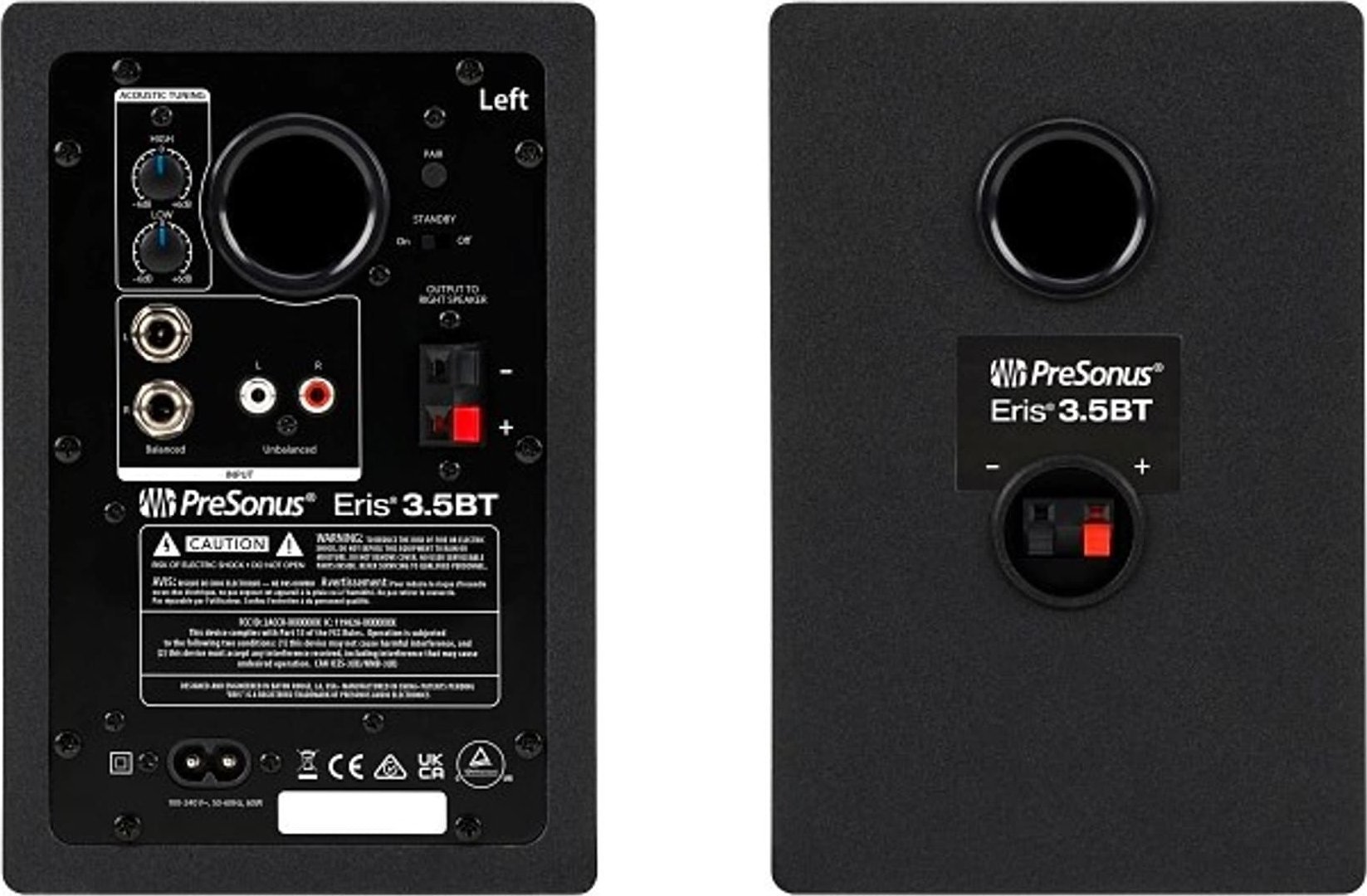 Altoparlantë studio PreSonus Eris 3.5 BT, 25W, Bluetooth, të zinj