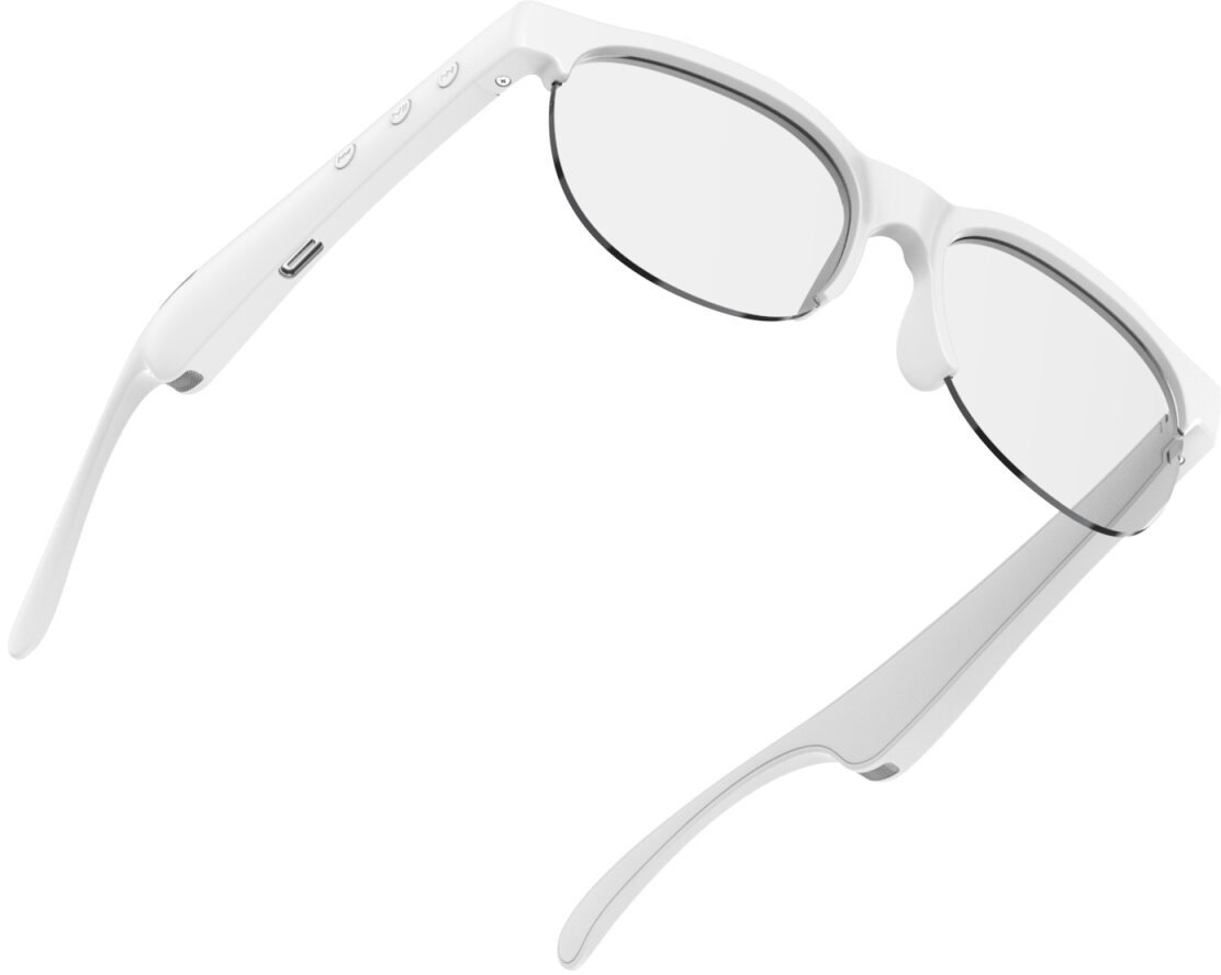 Syze sportive wireless 4smarts SoundGlasses Sport 2, me kufje të integruara, të bardha