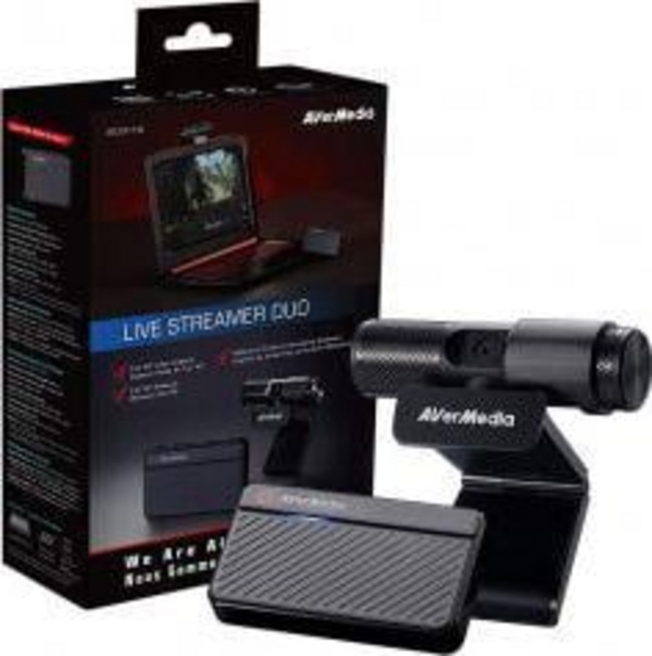 Kamerë AVerMedia Live Streamer DUO, 1920 x 1080, e zezë