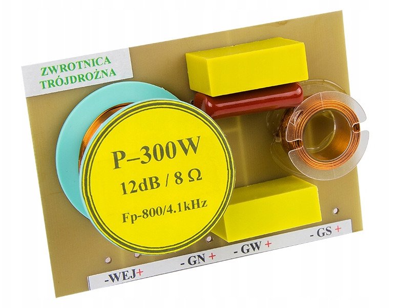 Ndarës zëri Prolech 8813, 3 Way, 300W 8 Ohm, i zi