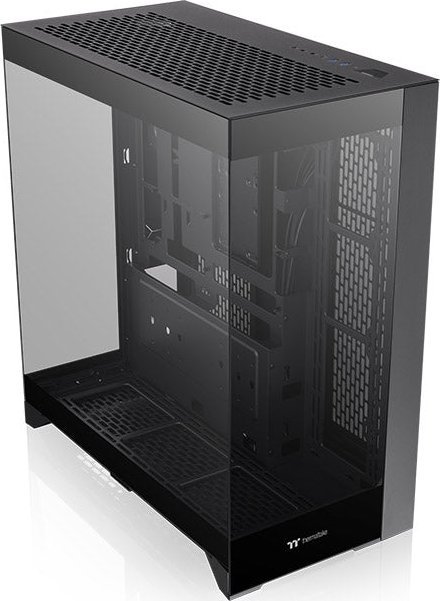 Kuti kompjuteri Thermaltake CTE E550 TG, mid tower, xham i temperuar, e zezë