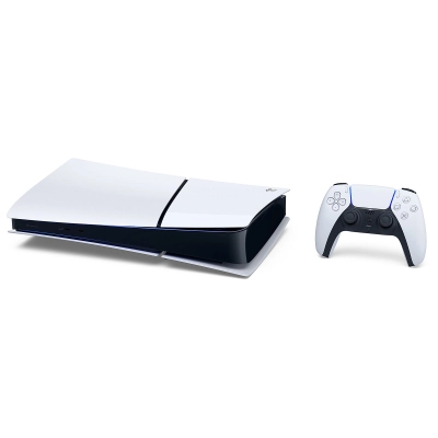 Konzolë Sony PlayStation 5 Digital Slim Edition, 825GB SSD, e zezë/ bardhë