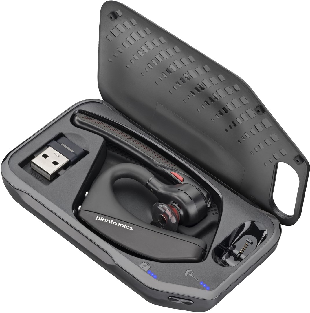 Kufje Poly Voyager 5200 UC, BT700, Bluetooth, e zezë