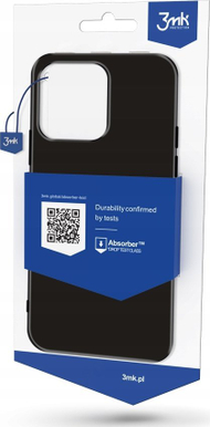 Mbulesë 3MK Matt Case për Apple iPhone 16 Plus, 1.2mm, kompatibile me karikim me valë, transparente matte