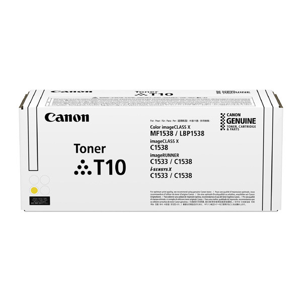 Toner Canon T10, i verdhë