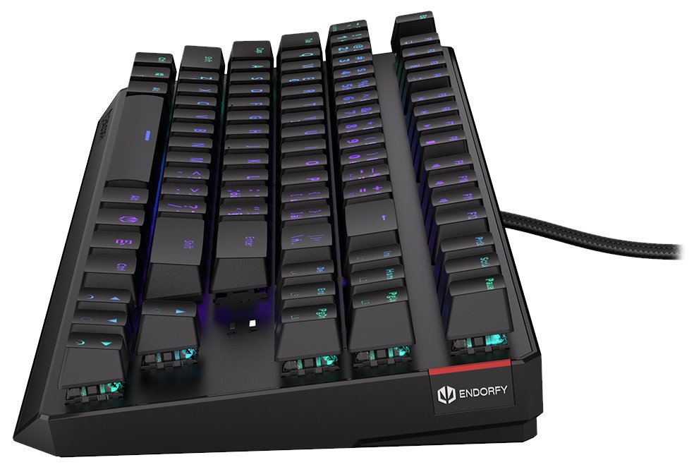 Tastierë ENDORFY Thock TKL Red, mekanike, e zezë