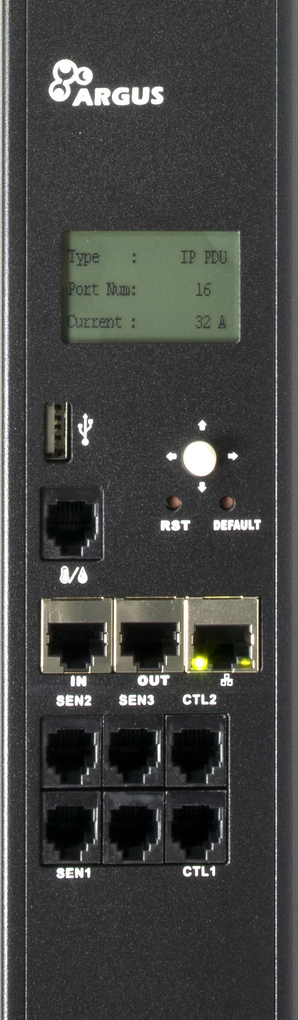 PDU vertikale Inter-Tech IPC SA-1632EU WN, 32A, për kabinet serveri, e zezë
