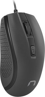 Maus Natec Hoopoe, me kabllo, USB, i zi