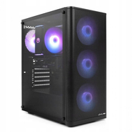 Kompjuter gaming Level GO E02, Ryzen 5, RTX 5050, 16GB RAM, 1TB SSD, i zi