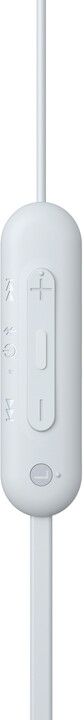 Dëgjuese Sony WI-C100, të bardha