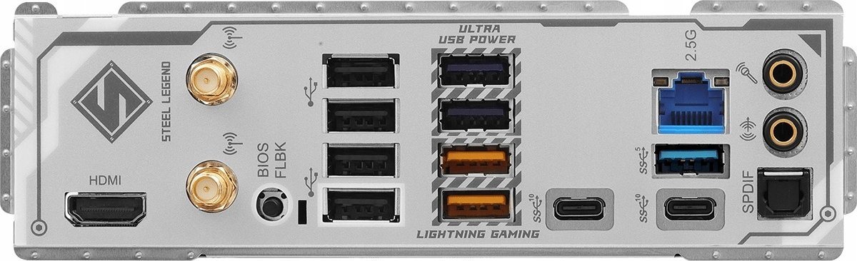 Pllakë amë ASRock B850 Steel Legend WiFi, socket AM5, ATX, gri