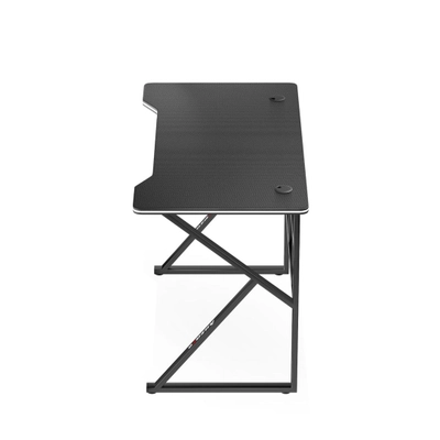 Tavolinë gaming Huzaro Hero 1.6, 120x60 cm, 15mm, e zezë