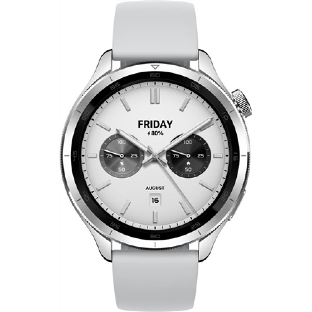 Kornizë mbrojtëse Xiaomi për Watch S4, për smartwatch, e argjendtë