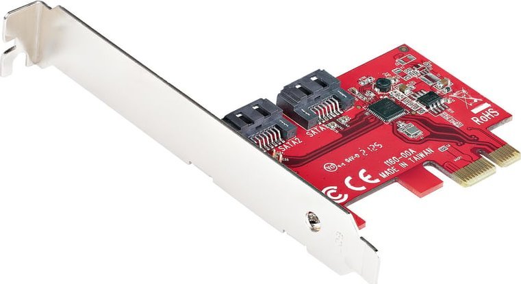 Kartë zgjerimi StarTech.com SATA PCIe, 2 porta, 6Gbps, PCIe x1