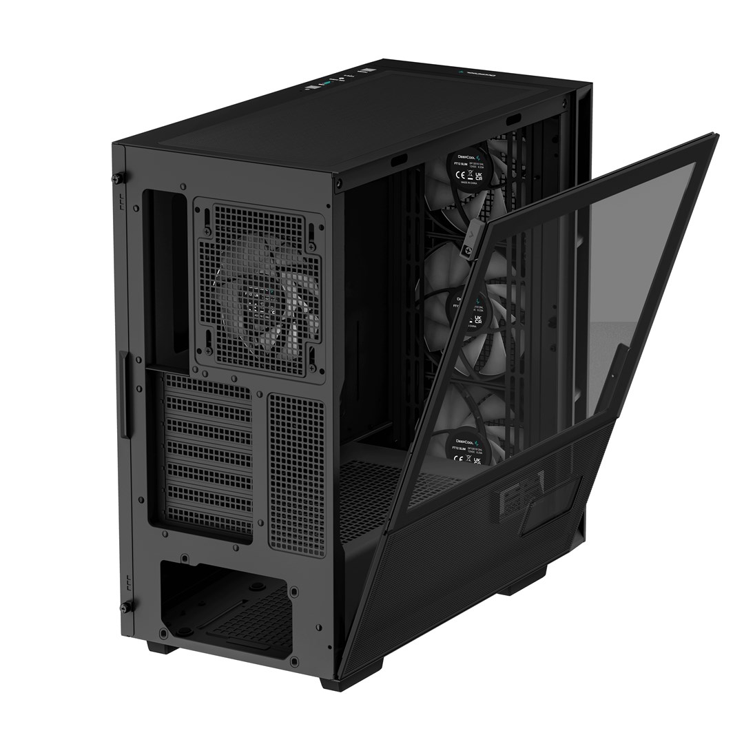 Kuti kompjuteri Deepcool CH560 ARGB Digital, Midi Tower, ATX, e zezë