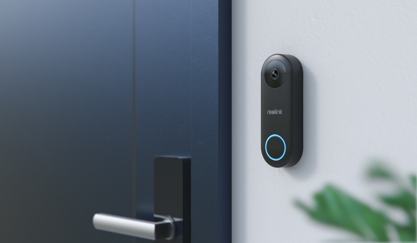Zile dere Reolink Video Doorbell WiFi, 2K+, e zezë