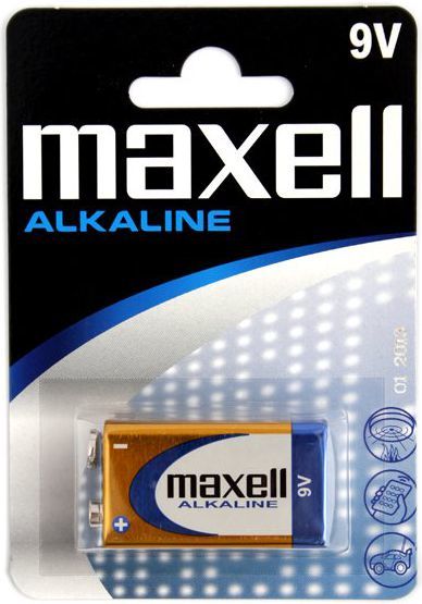 Bateri Maxell 9V Block, 1 copë