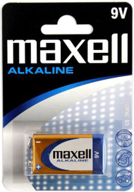 Bateri Maxell 9V Block, 1 copë