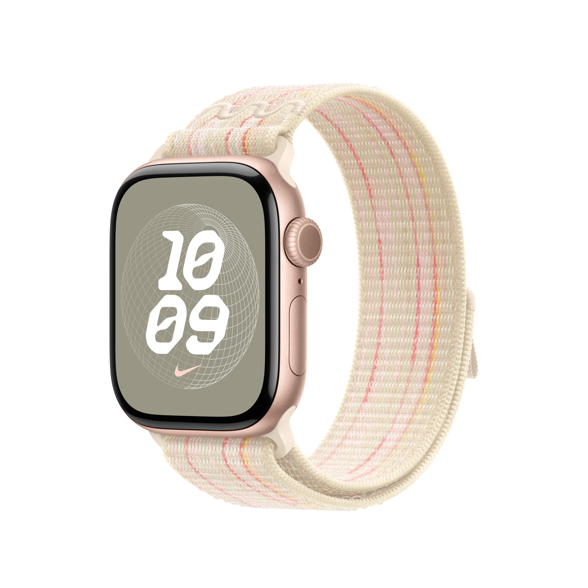 Apple Watch 40mm Nike Sport Loop, Starlight/Pink Nike Sport Loop
