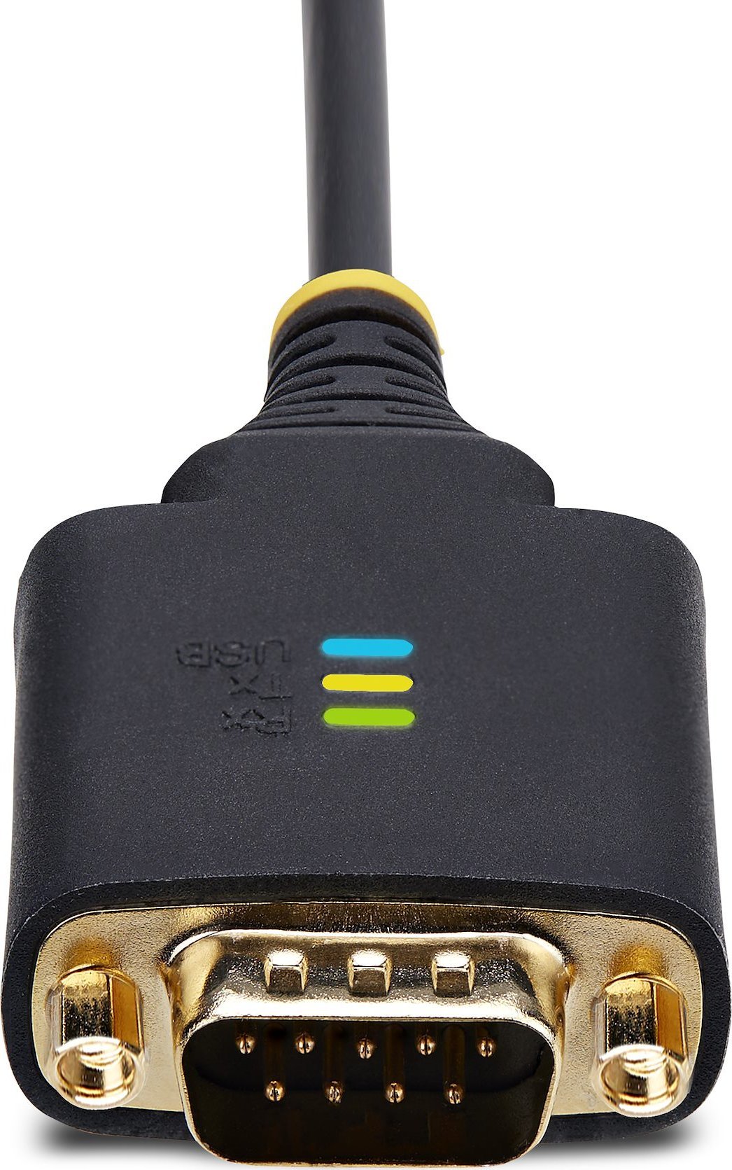 Adapter kabllo USB në serial StarTech, 2 porta, 4m, i zi