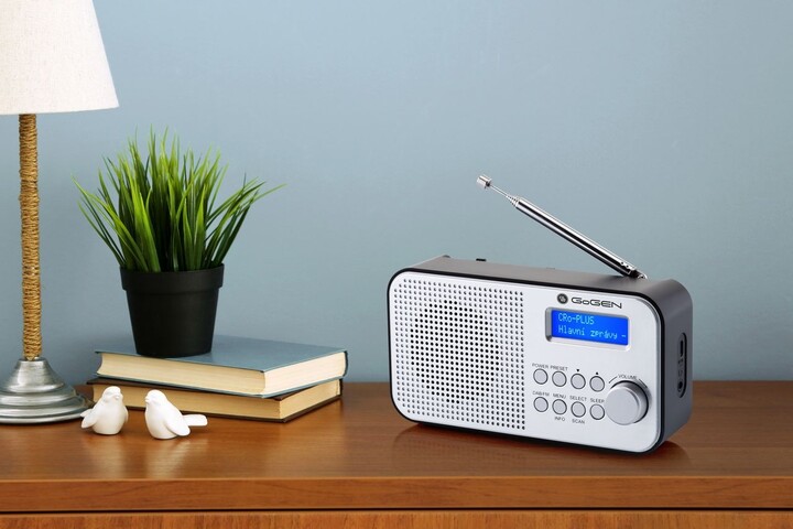 Radio GoGEN DAB 300 N, e argjendtë