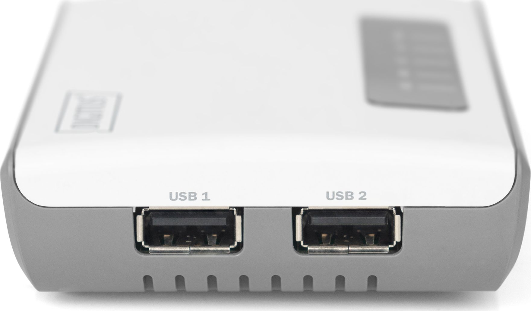 Print server Digitus DN-13024, 2x USB, WiFi, gri