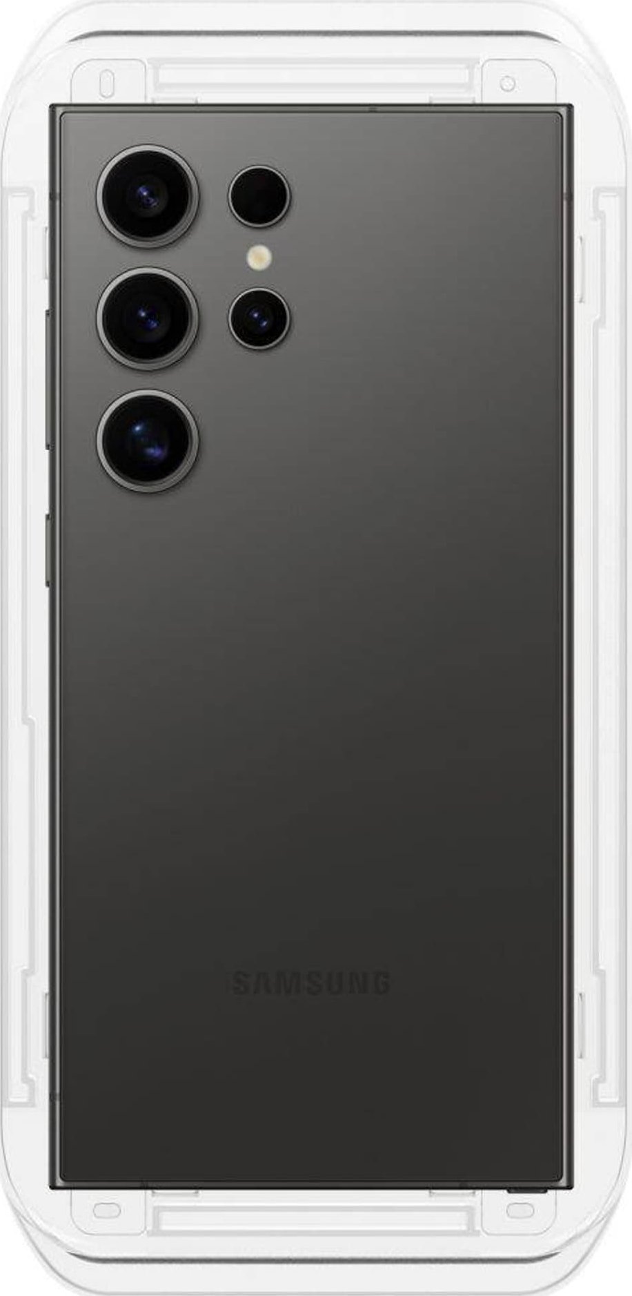 Mbrojtëse ekrani Spigen GlasTR EZ FIT Privacy për Galaxy S24 Ultra, xham i temperuar, 2 copë, transparent