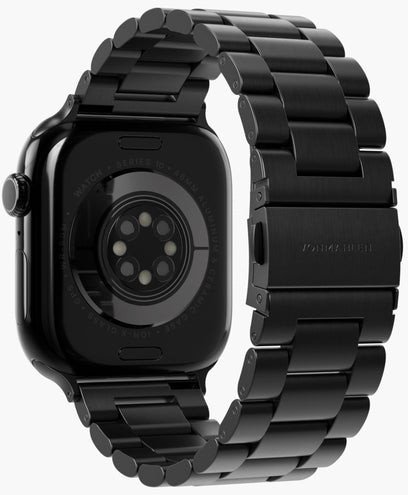 Rrip ore Vonmählen Link Bracelet 2, çelik inox 316L, për Apple Watch 40 41 42 mm, i zi