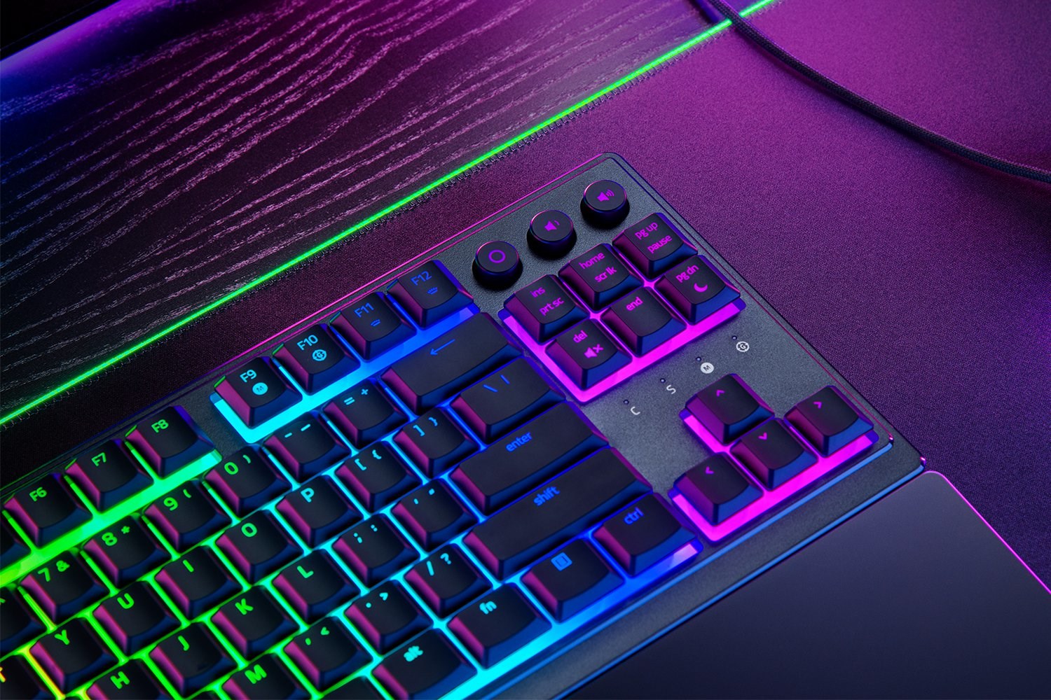 Tastierë Razer Ornata V3 Tenkeyless, QWERTZ, e zezë