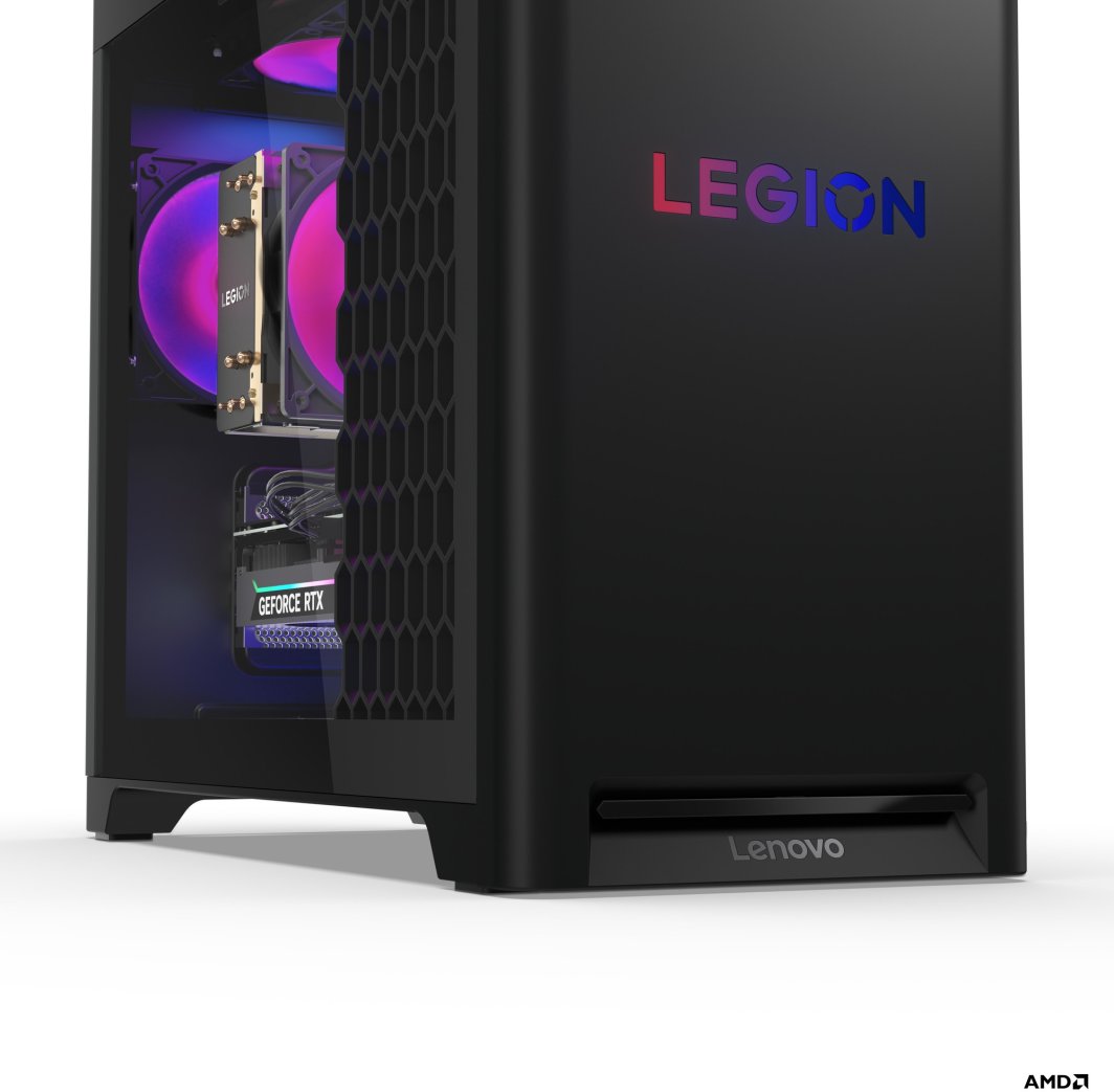 Kompjuter Lenovo Legion T5 30AGB10, AMD Ryzen 5 7600, 32GB RAM, 1TB M.2 PCIe, NVIDIA GeForce RTX 5060, i zi