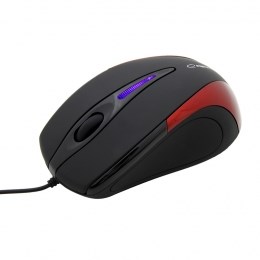 Maus Esperanza EM102R, USB Type-A, i zi / i kuq