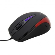 Maus Esperanza EM102R, USB Type-A, i zi / i kuq