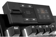Tastierë Lenovo Wireless Keyboard Multi Mode Pro 6000 US, Bluetooth, 2.4 GHz, e zezë