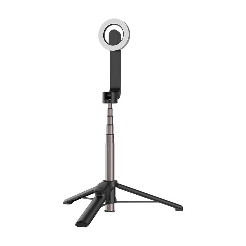 Shkop selfie tripod TELESIN Magnetic, me Bluetooth, për smartphone, i zi