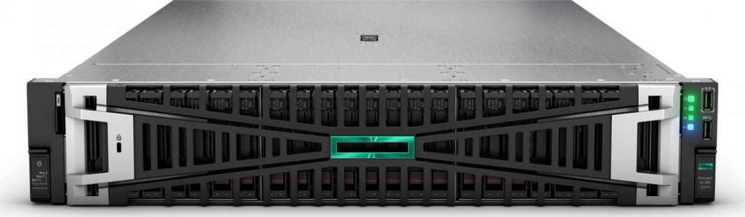 Server HP HPE ProLiant DL380 Gen11 6430, 2.1 GHz, 32 bërthama, 64 GB RAM, i zi