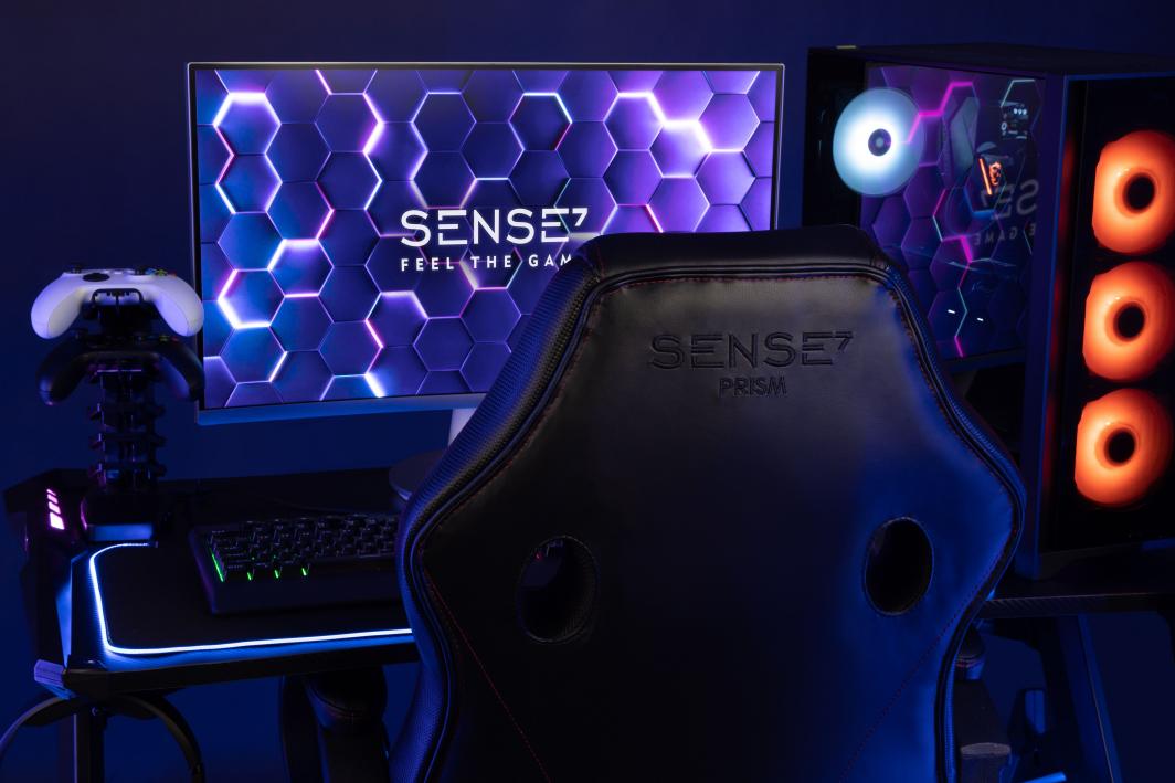 Karrige SENSE7 Prism, e zezë / kaltër