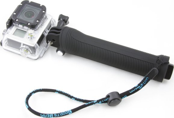 Monopod tripod XREC për GoPro Hero 4 3+ 3 2 dhe SJCAM, dorezë multifunksionale, i zi