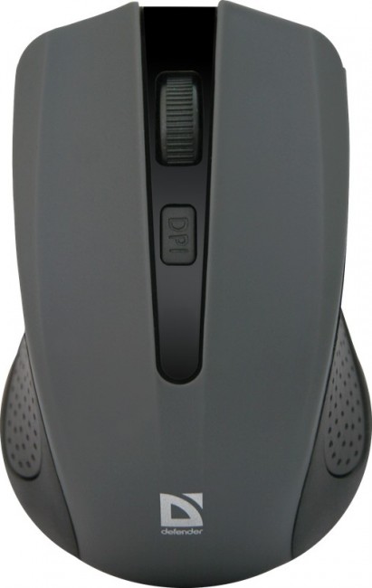 Maus Defender MM-935, wireless RF, 1600 DPI, gri i errët