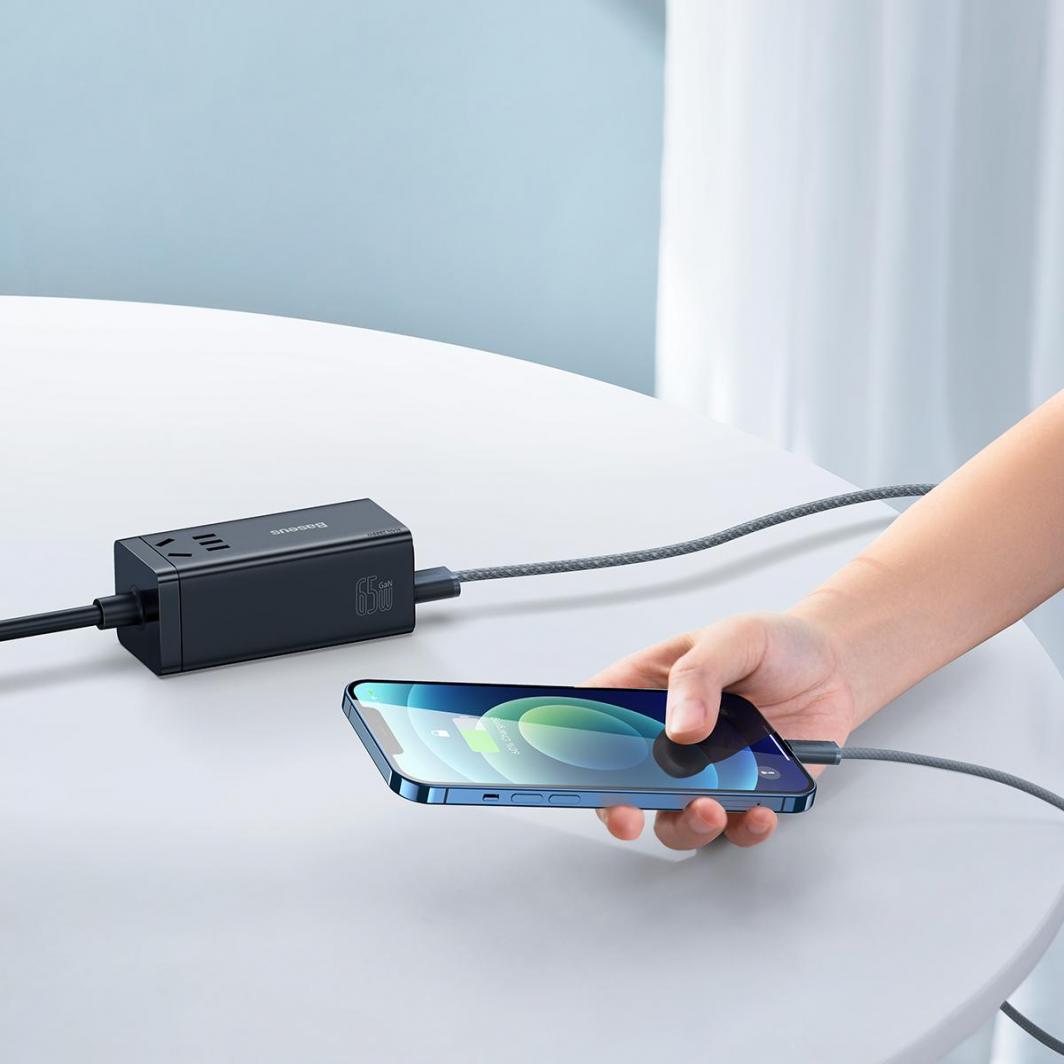 Kabllo karikues Baseus USB-A 1m, e hirtë