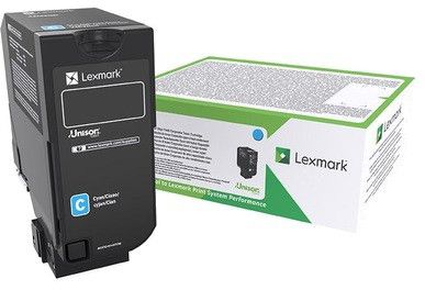 Toner Lexmark 74C2SCE, cyan, origjinal