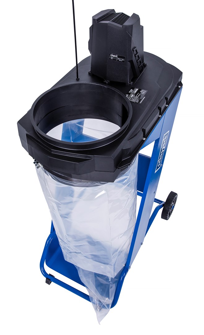 Pajisje thithëse për punëtori Scheppach DC500, 550W, depozitë 75L, gri