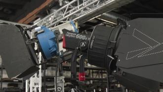 Lentë Fresnel për llampë studio Aputure F10, 25 cm, Bowens mount, e zezë