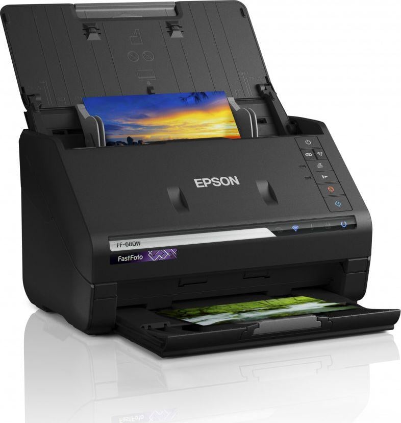 Skaner Epson FastFoto FF-680W (B11B237401), 45ppm, USB, 600dpi, i zi