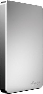 Disk i jashtëm MediaRange USB 3.0, 1TB, 2.5", argjendtë