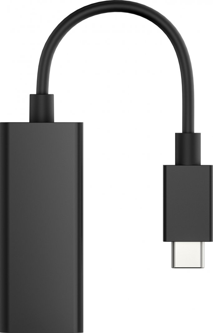 Përshtatës USB HP USB-C në RJ45, i zi