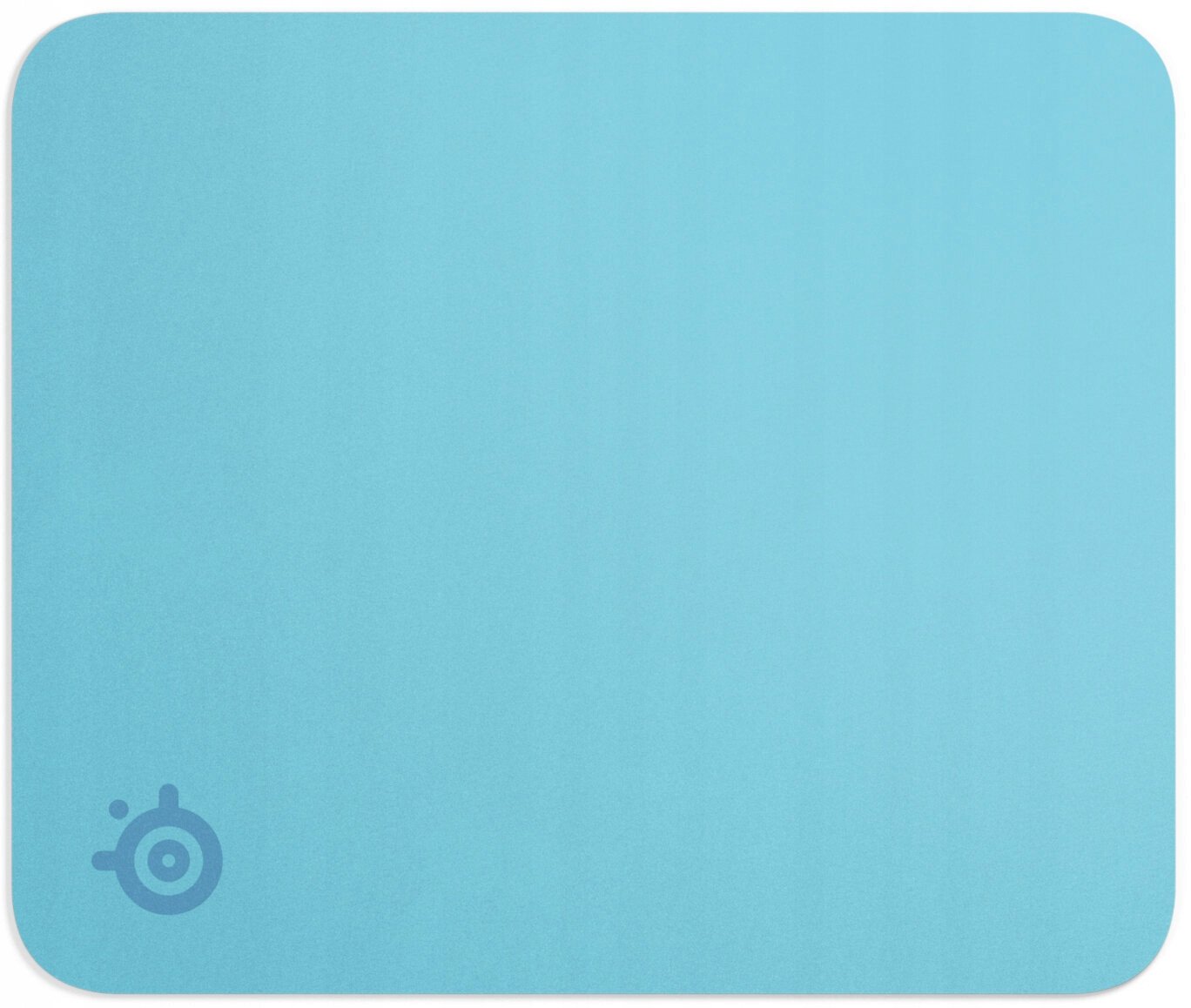 Mouse pad gaming SteelSeries QcK Large, 450 x 400 mm, bazë kundër rrëshqitjes, blu Aqua
